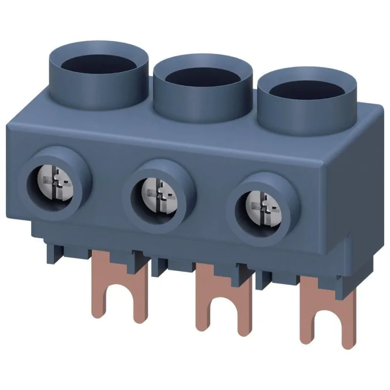 Borne Alimentação Trifásico 3RV2925-5AB 63A 380V Inox Siemens - Siemens