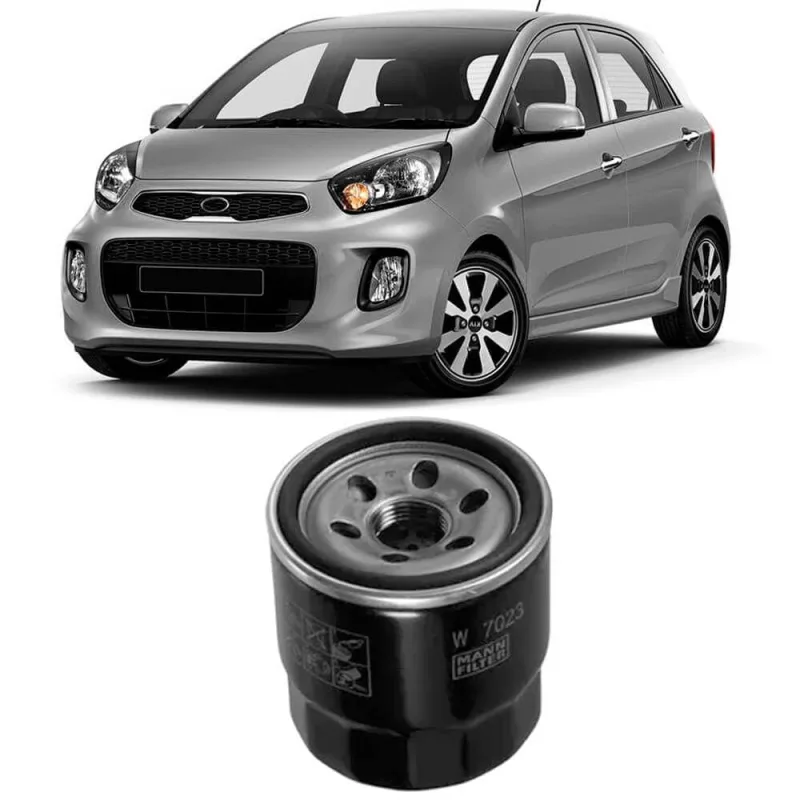 Filtro Óleo Picanto 2011 A 2017 Mann - Não Disponível