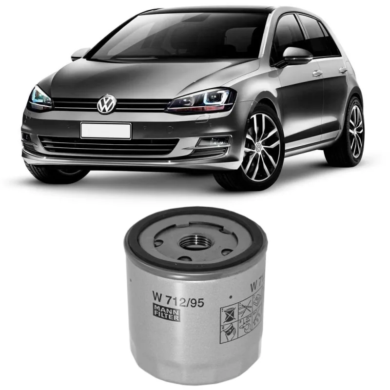 Filtro Óleo Golf 2014 A 2017 Mann - Não Disponível