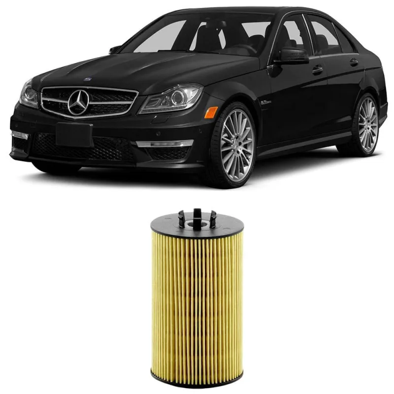 Filtro Óleo mb C-class C63 E-class E63 Sl-class Sl63 Mann - Não Disponível
