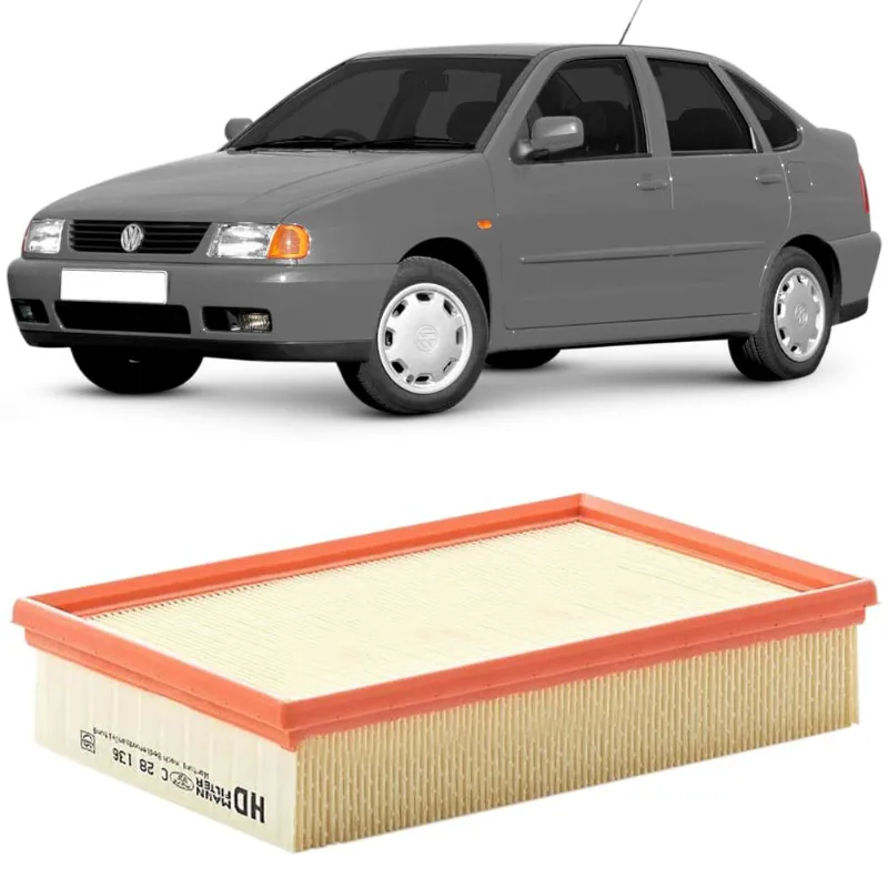 Filtro Ar Polo Classic 1.8 96 A 2003 Mann-filter