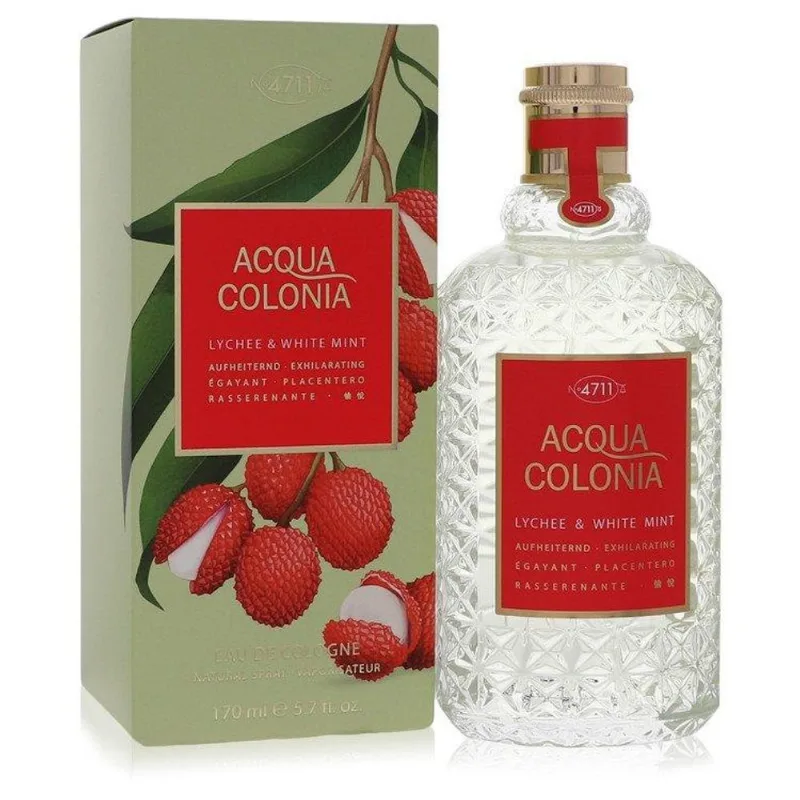 Colonia Feminino Acqua Lychee & White Mint 4711 168 ML Eau De Colonia Feminino Acqua Lychee & White Mint 4711 168 ML Eau D