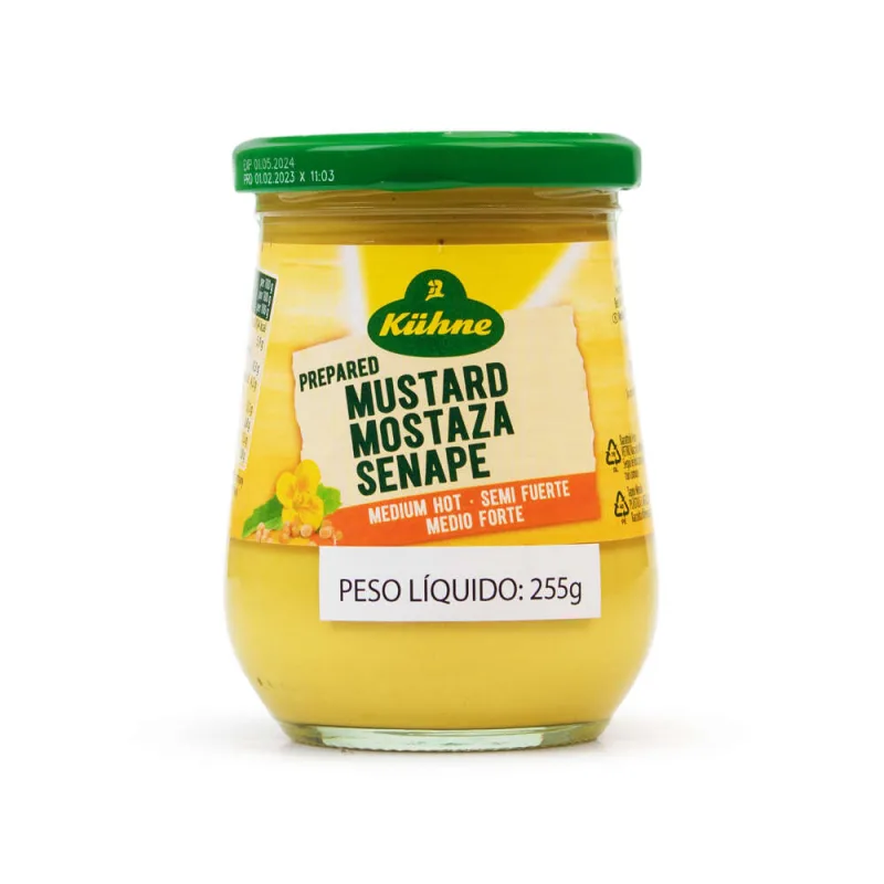 Mostarda Picante Alemã Kuhne 255g - Kuhne