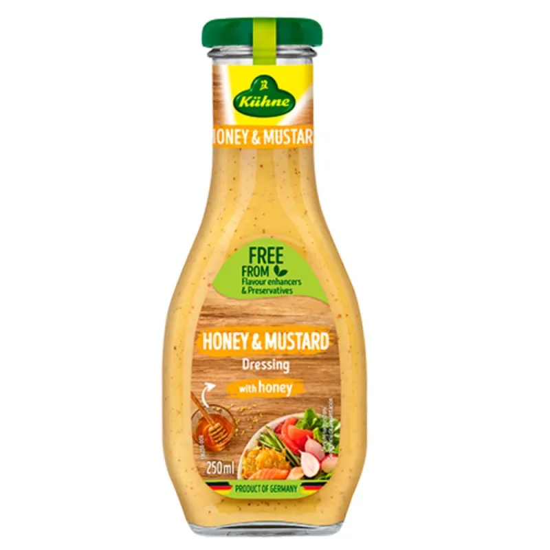 Molho para Salada Mostarda e Mel Alemão Kühne 250ml - Kühne
