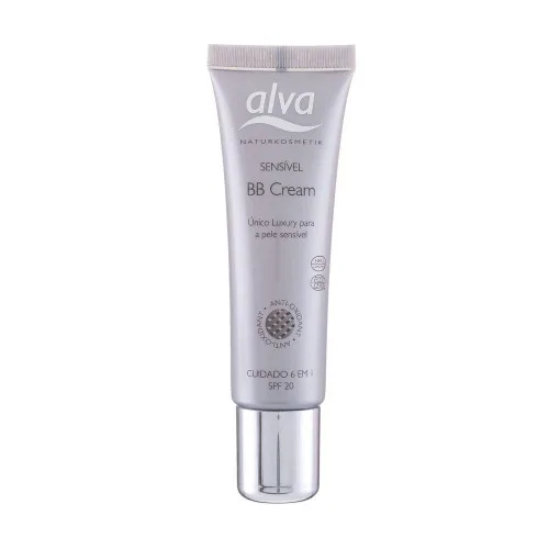 Cream Sensivel Light Beige Alva Naturkosmetik - ALVA
