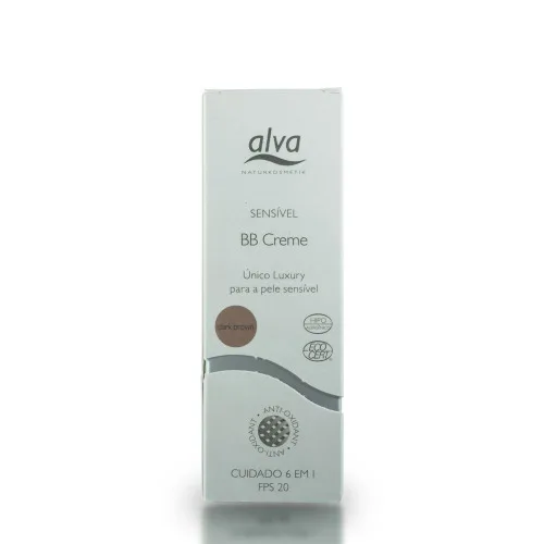 Creme Sensitive Medium Brown Alva Naturkosmetik - ALVA