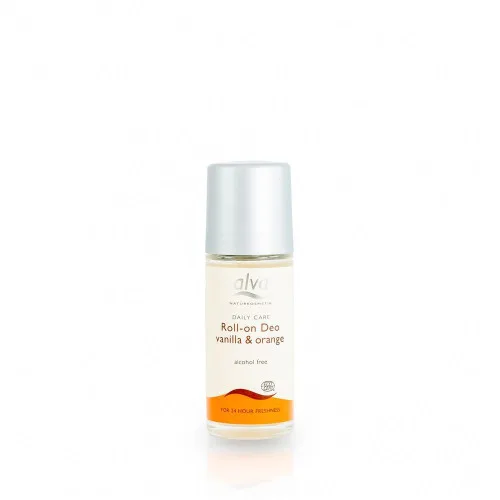 Desodorante Roll On Baunilha E Laranja Alva Naturkosmetik - ALVA