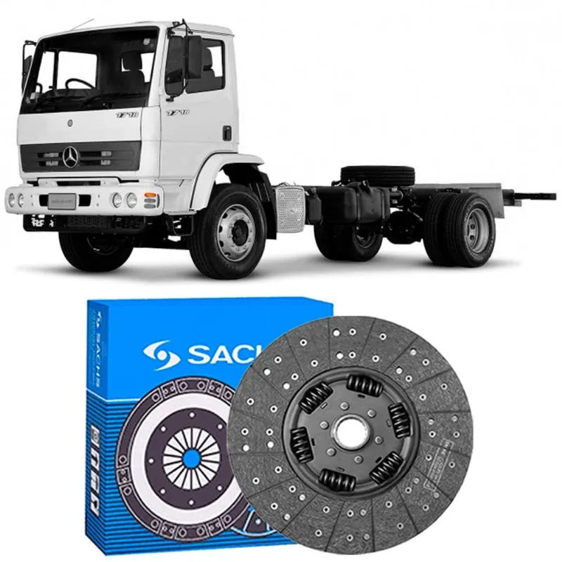 Disco Embreagem Mercedes 1718m Om 904 La 2000 A 2004 Sachs