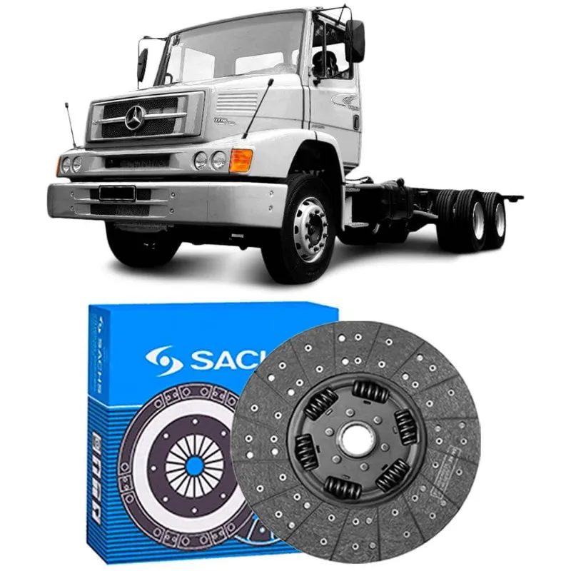 Disco Embreagem Mercedes 1620 Om 906 La 2006 A 2012 Sachs