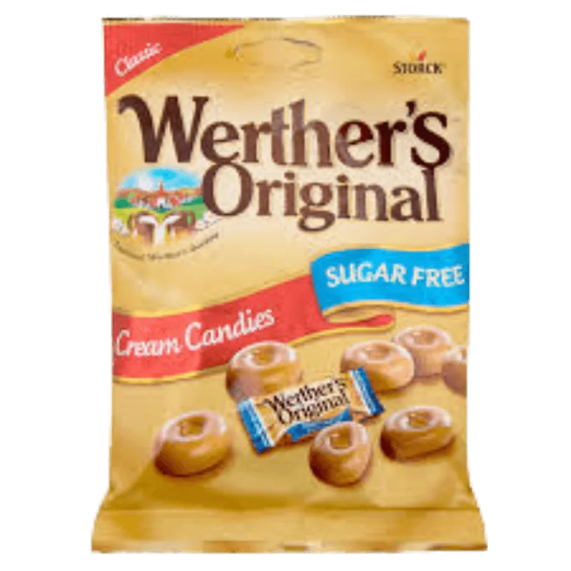 Bala Importada Werthers Sugar Free 70G