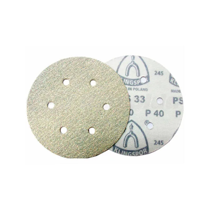 Disco Lixa Hookit Klingspor 5” - Com Furo PS 33 BK - Klingspor