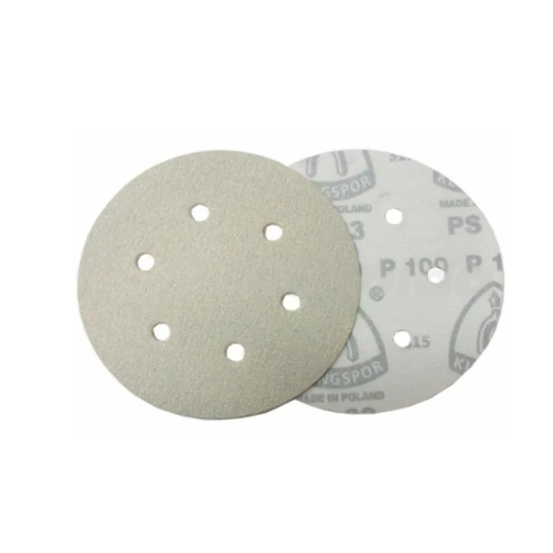 Disco Lixa Hookit Klingspor 6” - Com Furo PS 33 BK - Klingspor