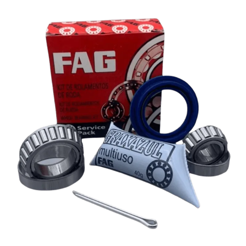 Kit de Rolamento de Roda Traseiro Escort Royale Versailles Cordoba Ibiza Fox Gol Golf Parati Passat Polo Quantum Santana Saveiro Voyage FAG WBK0002