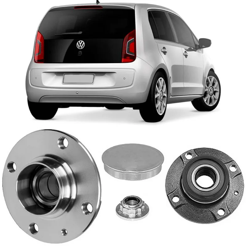 Kit Rolamento Roda Up 1.0 12v 2014 A 2016 Traseiro Com Abs