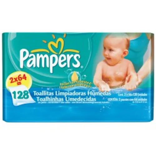 Lenco Inf Pampers C/128 Regular - PAMPERS
