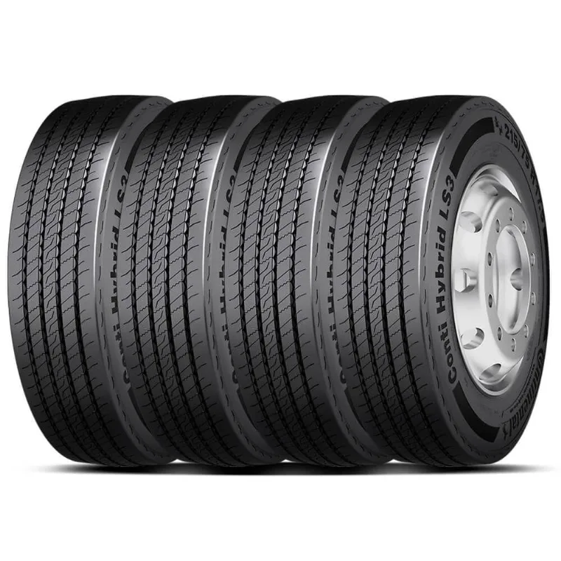 4 Pneu Continental Aro 17.5 235/75r17.5 132/130m Hybrid Ls