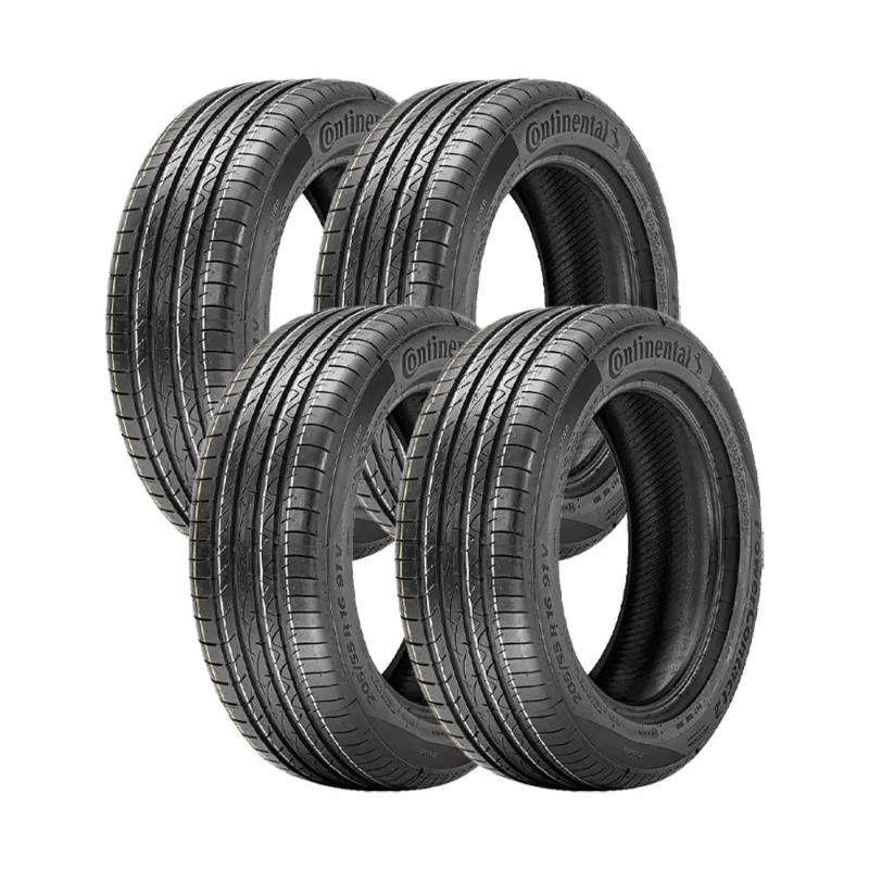 Jogo 4 Pneus Continental Aro 16 PowerContact 2 195/55R16 87H