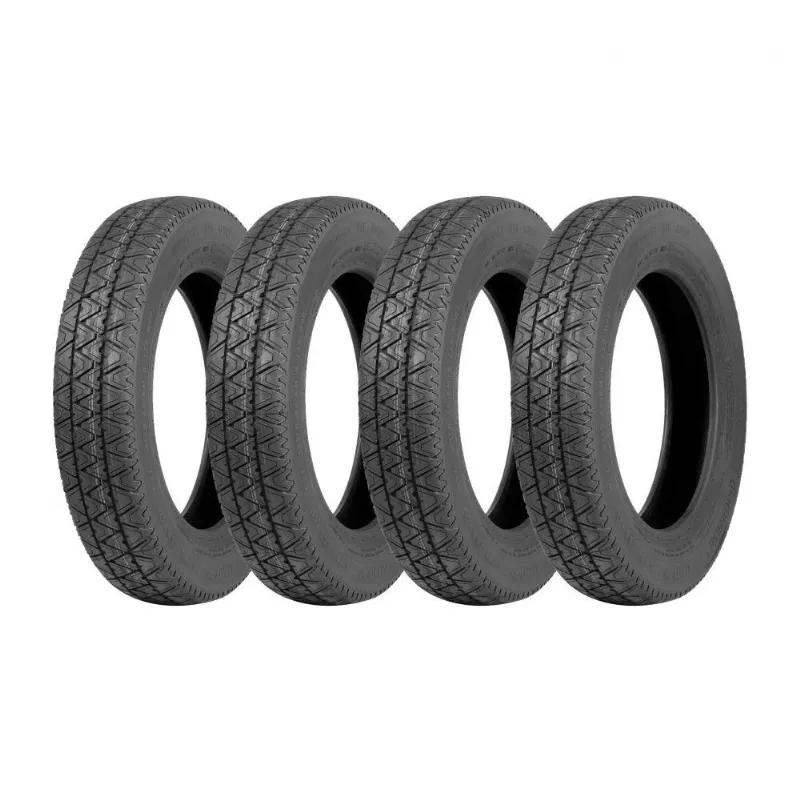 Kit 4 Pneus Estepe Continental Aro 17 115/95r17 Scontact 95m