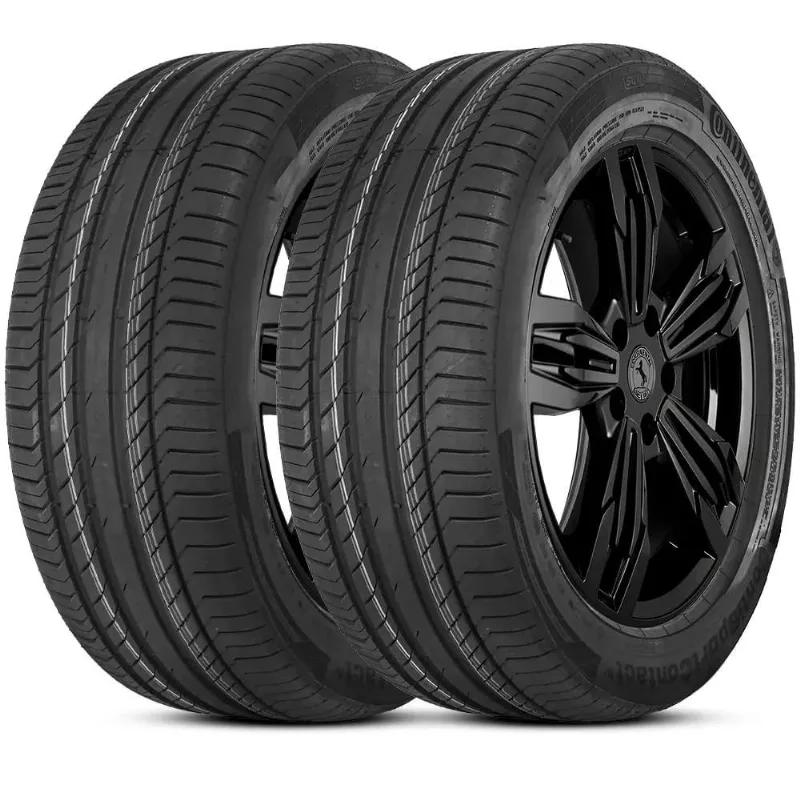 2 Pneu Continental 235/55r19 105V ContiSportContact 5 SUV XL