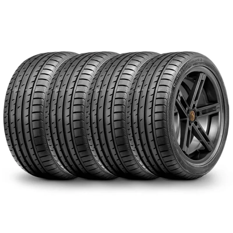 4 Pneu Continental Aro 19 245/45r19 98w Sport Contact 3 Run