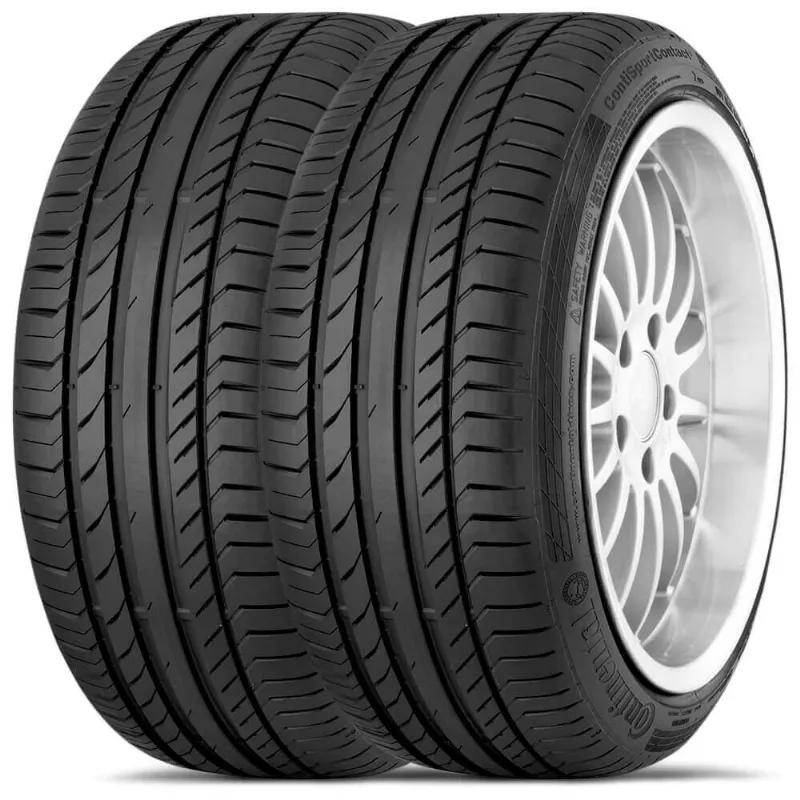 Kit 2 Pneu Aro 17 205/40R17 Continental 84V XL ContiSportContact 5
