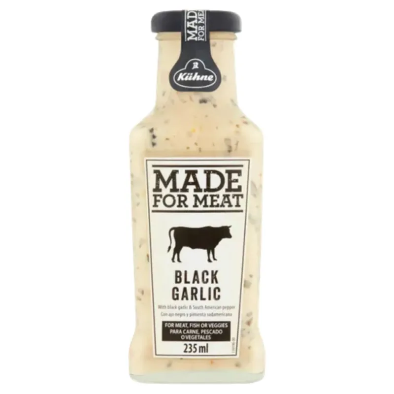 Molho Alemão Black Garlic Kühne 235ml - Kühne