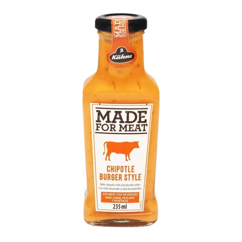 Molho Alemão Chipotle Burguer Kuhne 235ml - Kühne