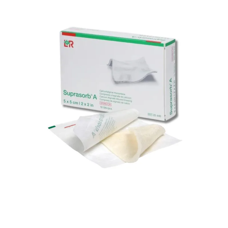 Curativo Alginato De Cálcio Suprasorb A 5x5cm - Lohmann