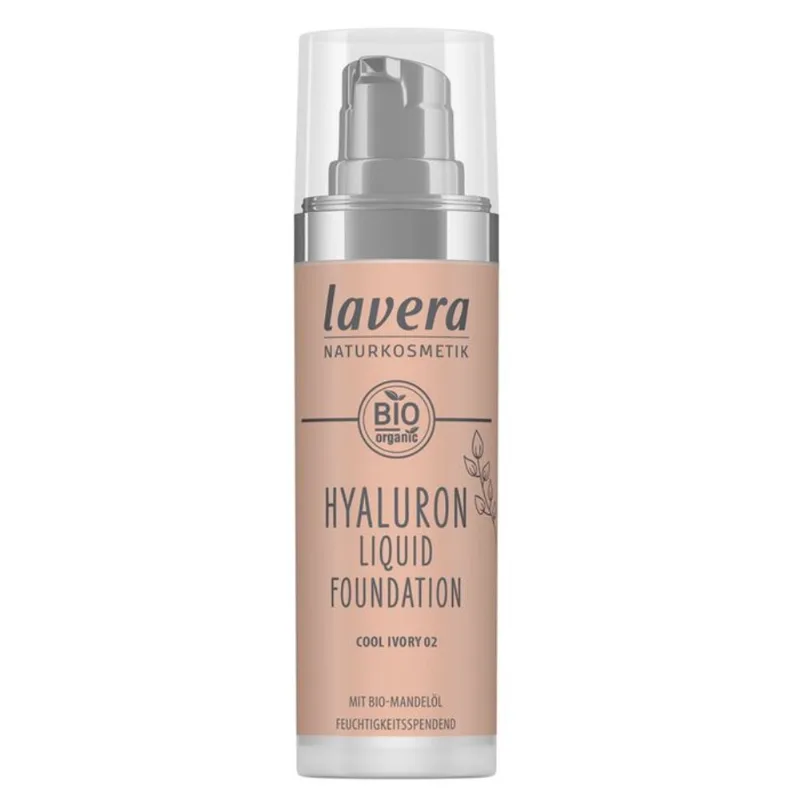 Base líquida Lavera Hyaluron #02 Cool Ivory