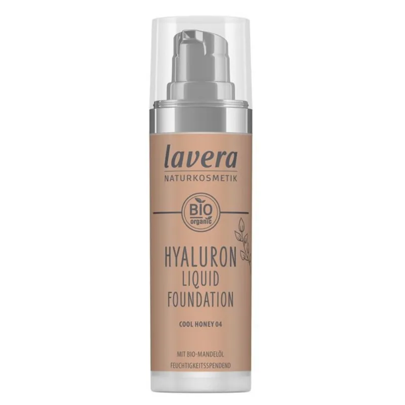 Base líquida Lavera Hyaluron #04 Cool Honey Vegan