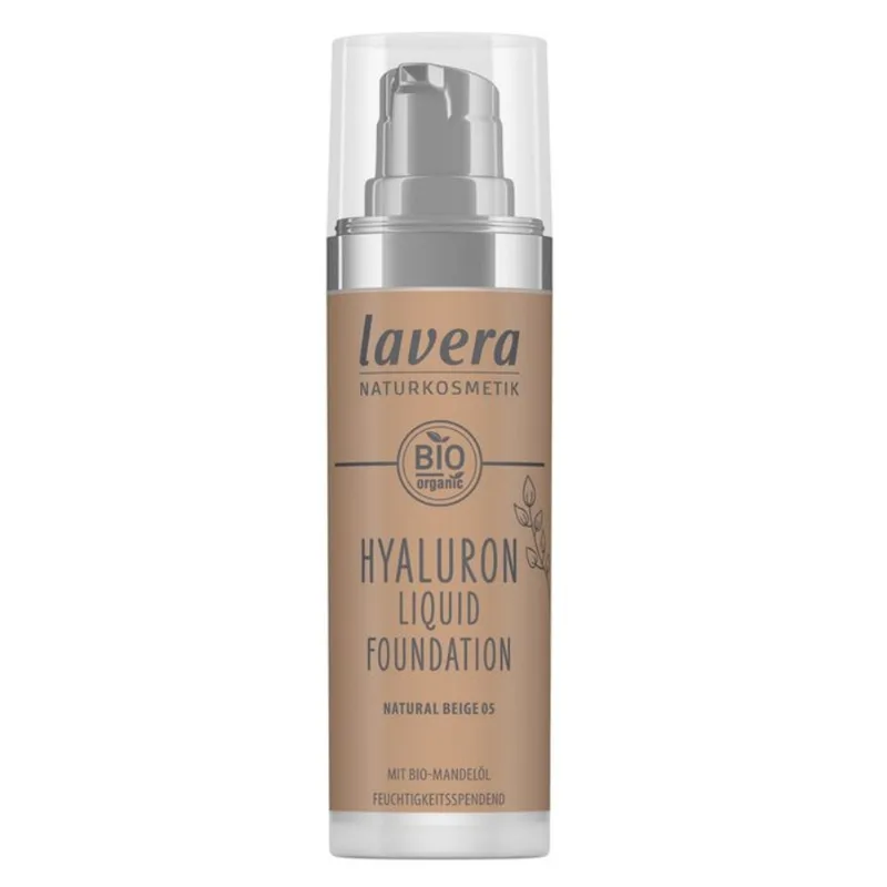 Base líquida Lavera Hyaluron #05 Natural Beige