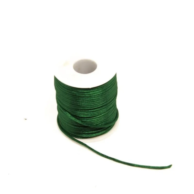 Carretel De Fio 02Mm Em Cetim Com 50 Metros 469 - Verde Bandeira