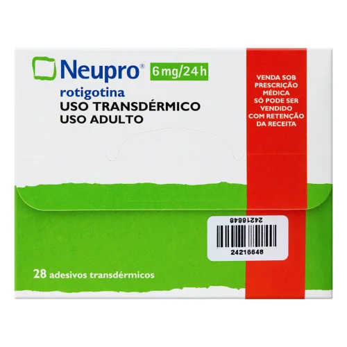 Neupro 6mg/24h C/ 28 Adesivos Controlado