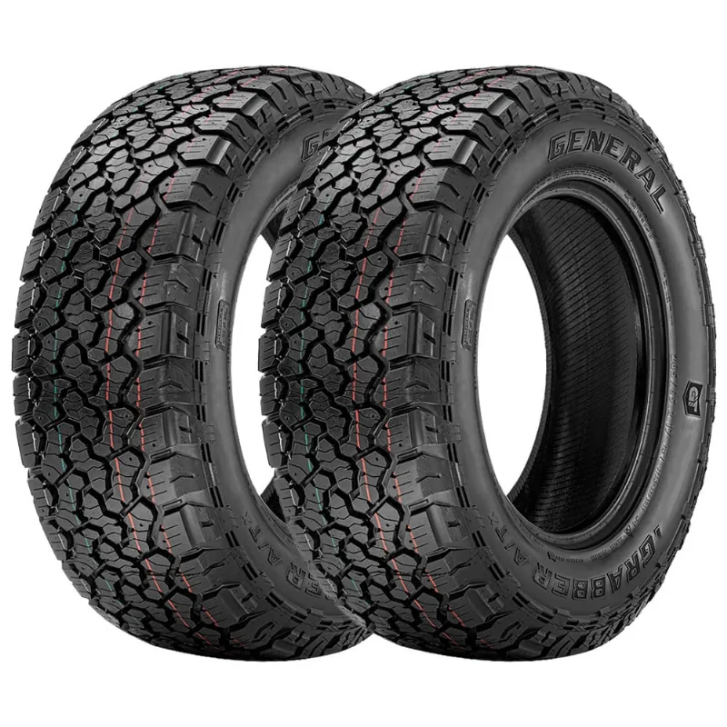 Jogo 2 Pneus General Tire by Continental Aro 16 Grabber a/tx 245/70R16 111T xl