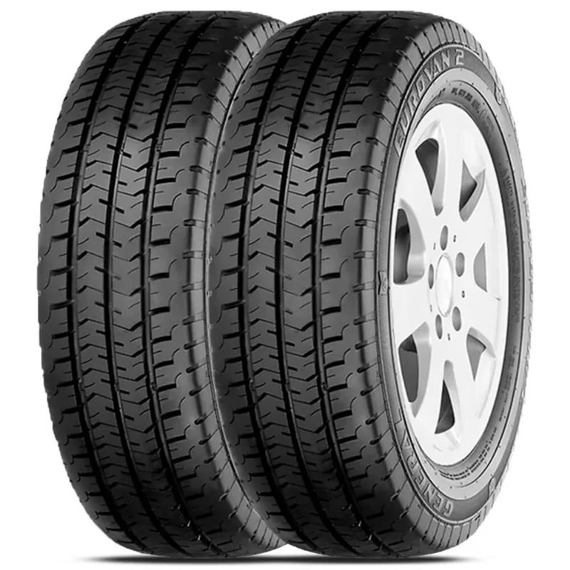 Kit 2 Pneu Aro 16 225/65R16 General by Continental 112/110R