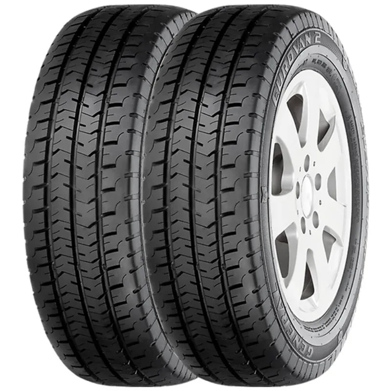 Kit 2 Pneu General by Continental Aro 16 205/75r16 110/108r