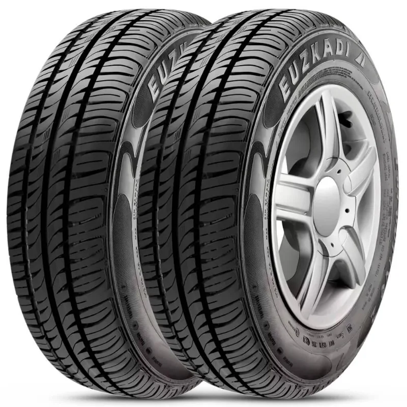 Kit 2 Pneu Euzkadi Aro 15 195/55r15 85t Tl Eurodrive 2