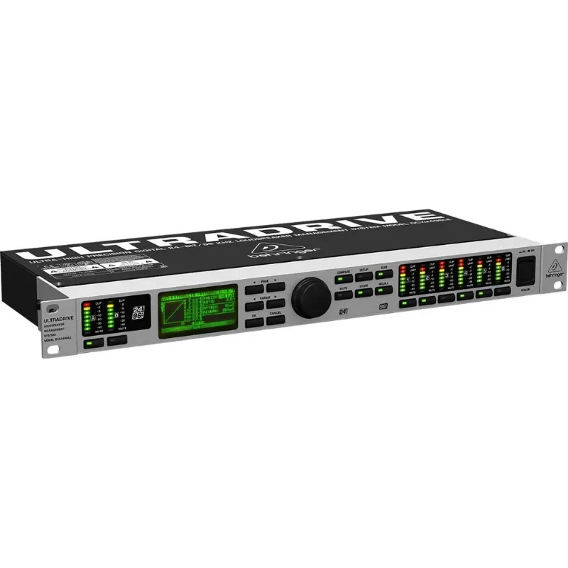 Crossover Processador Behringer Ultradrive Dcx 2496le