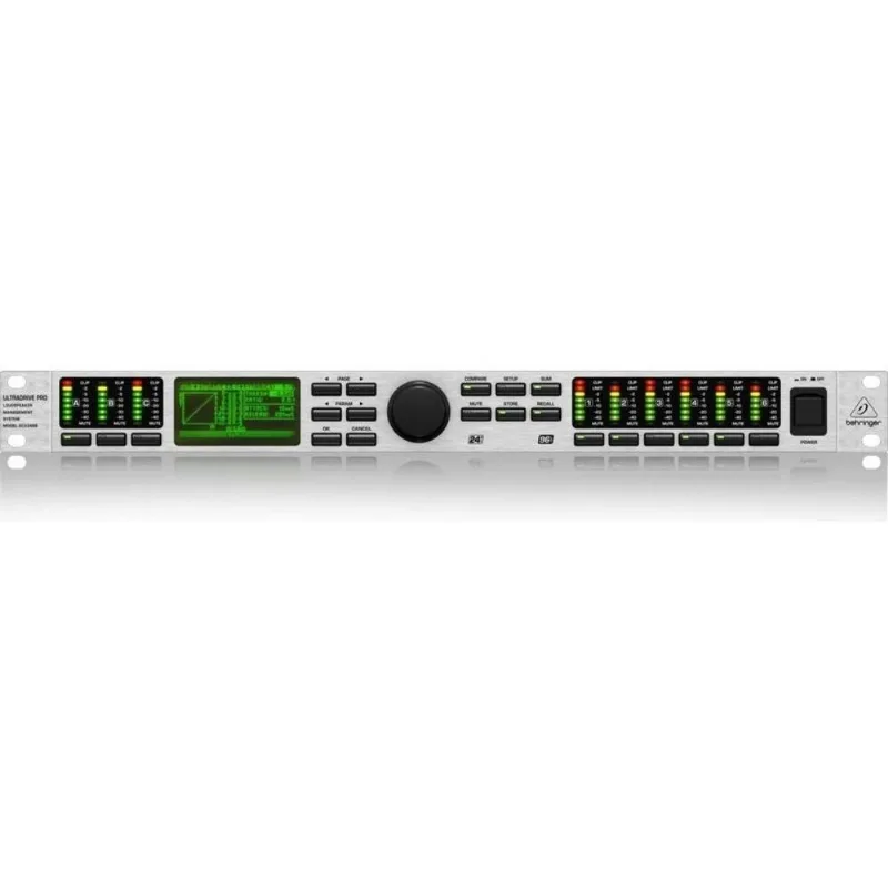 Crossover Processador Behringer Ultradrive Dcx 2496