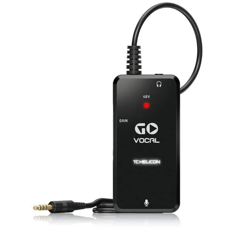 Interface De Audio - Go Vocal - Tc Helicon