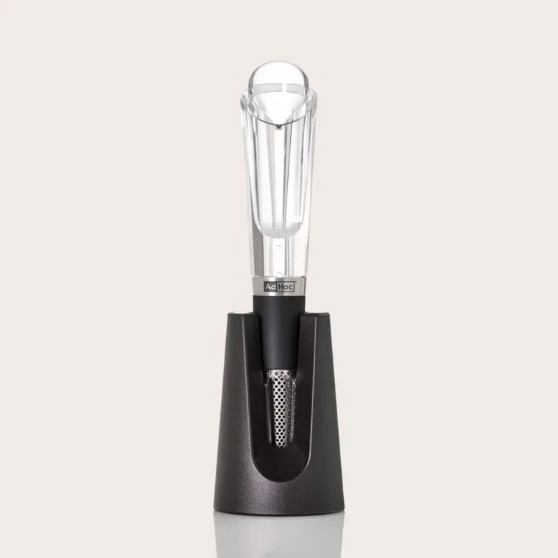 Aerador e Dosador de Vinho em Aço Inox 17cm AdHoc