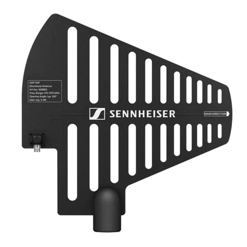 Antena Direcional Sennheiser Adp Uhf 470-1075 Mhz