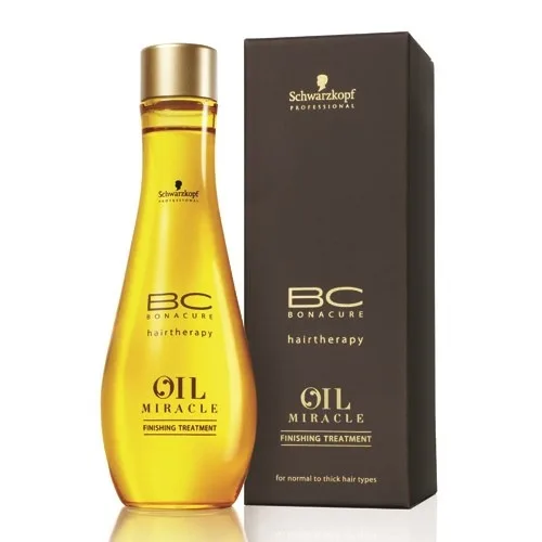 Schwarzkopf Bc Oil Miracle Finishing Treatment Óleo De Argan - SCHWARZKOPF