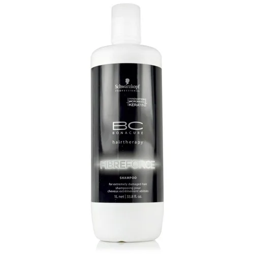 Schwarzkopf Bc Fibreforce Shampoo Cabelos Extremamente Danificados 1l - SCHWARZKOPF