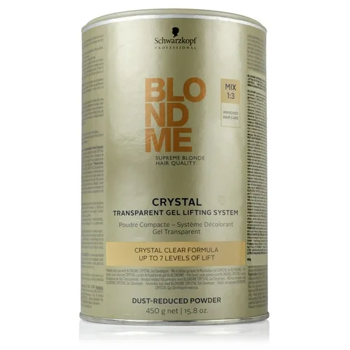 Schwarzkopf Blonde Me Pó Descolorante Cystal Transparente Em Gel  - SCHWARZKOPF