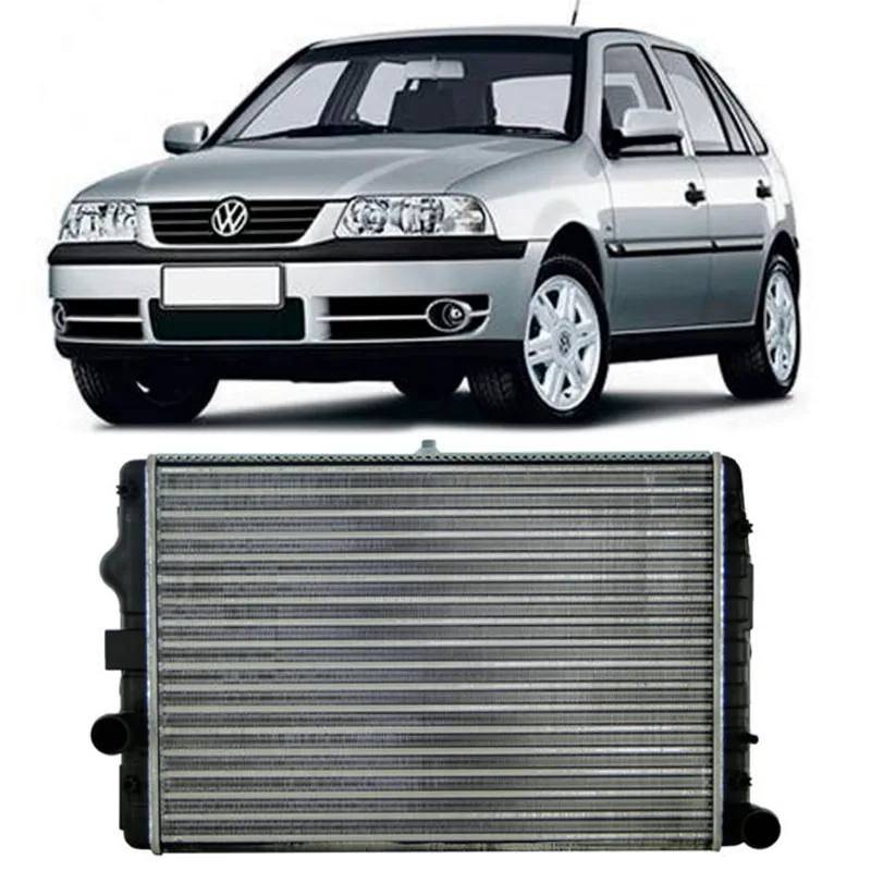 Radiador De Motor Vw Gol G3 G4 Parati Valeo 6Ta088A Manual Sem Ar