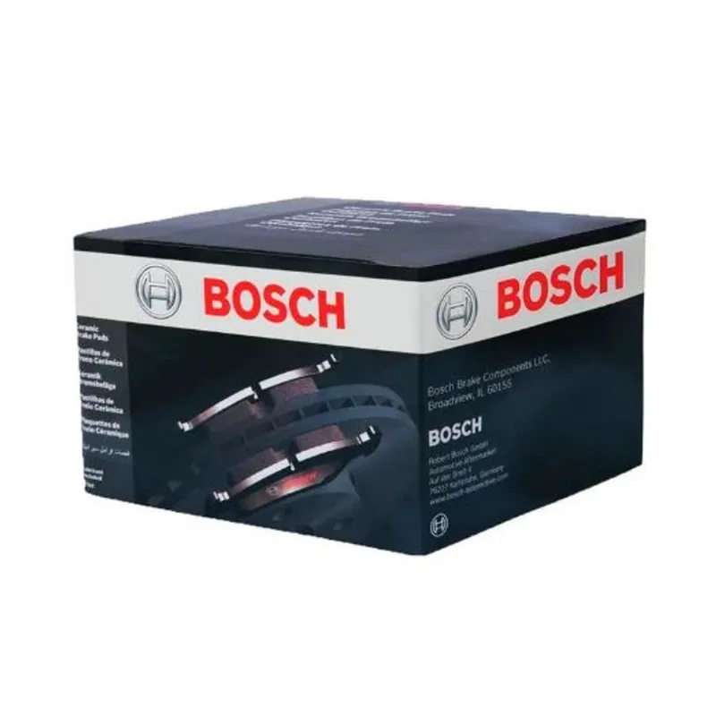 Pastilha De Freio Captiva Dianteira Cerâmica Bosch Bn1264 Com Alarme Sistema Akebono/Mando Jogo