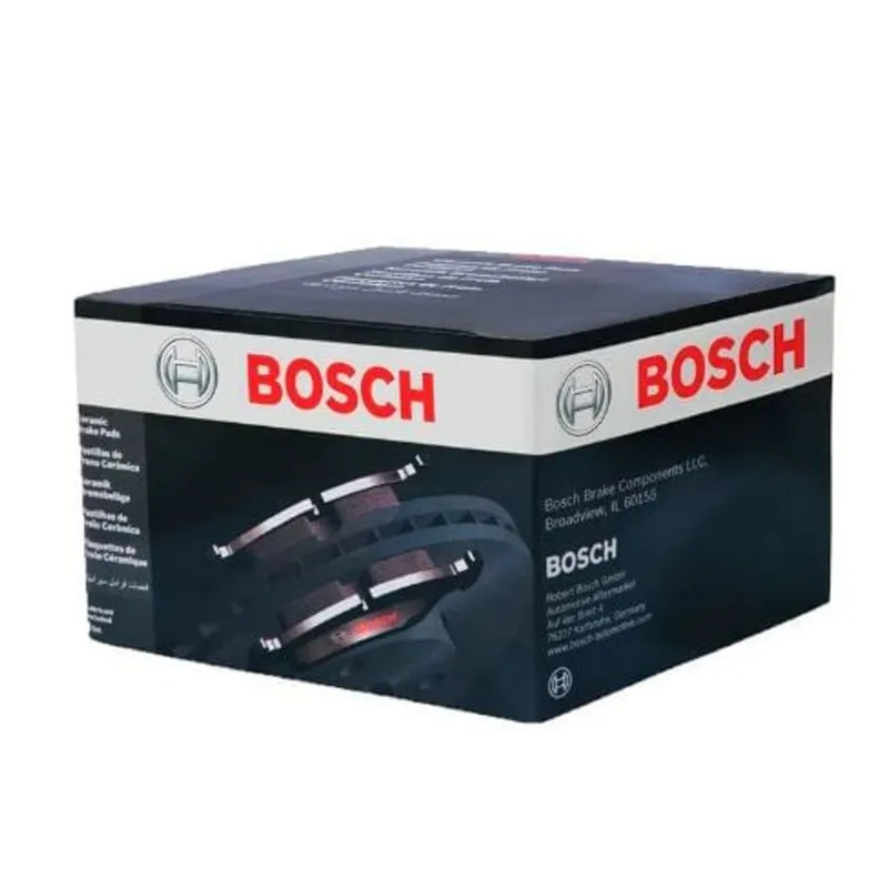 Pastilha De Freio Pajero Hilux Traseira Cerâmica Bosch Bn0606 Sem Alarme Jogo