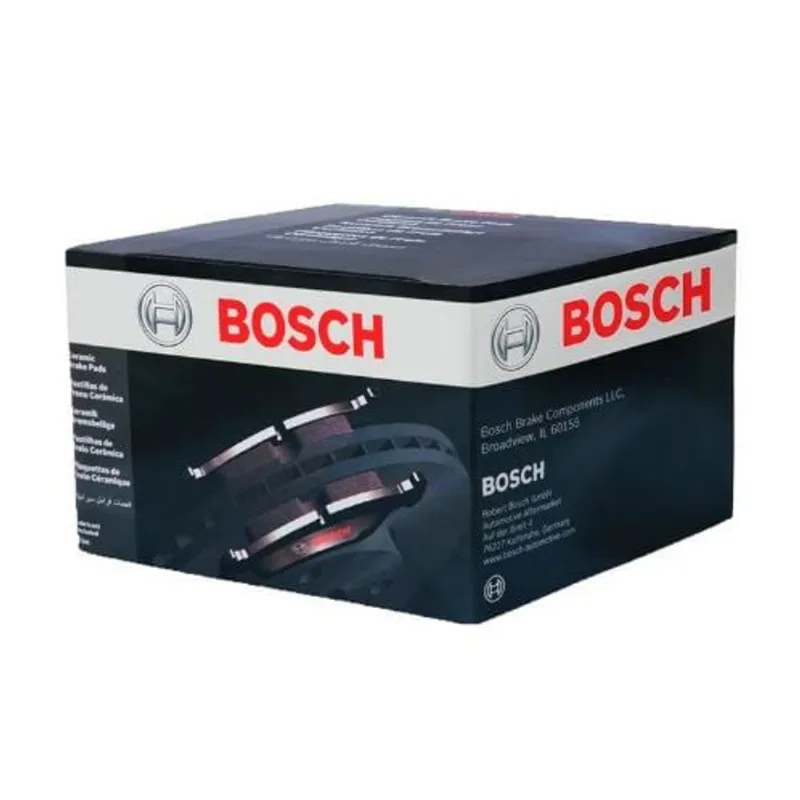Pastilha De Freio Crv Traseira Cerâmica Bosch Bn1086 Com Alarme Sistema Akebono Jogo