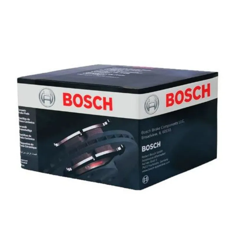Pastilha De Freio Focus Sedan Focus Hatch Traseira Cerâmica Bosch Bn0886 Sem Alarme Sistema Teves Jogo
